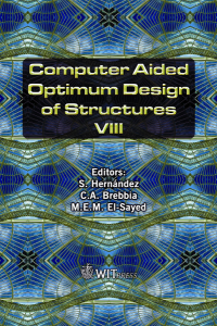 Computer aided optimum design of structures VIII
