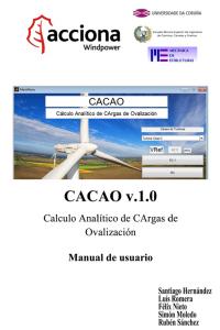 CACAO. Cálculo analítico de cargas de ovalización. Manual de Usuario.